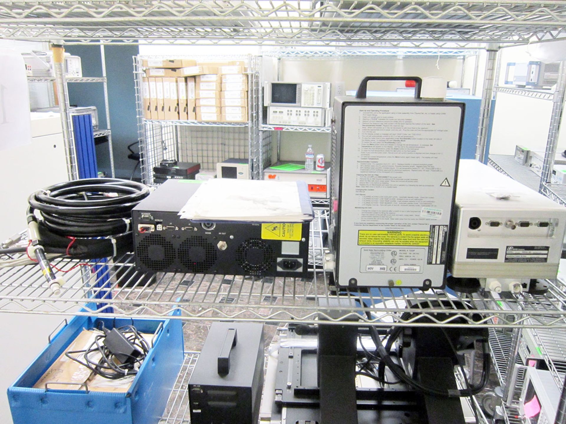 DPSS Lasers 3510-100 UV Laser System with Thermotek T255p Chiller and All Cables - Image 6 of 8