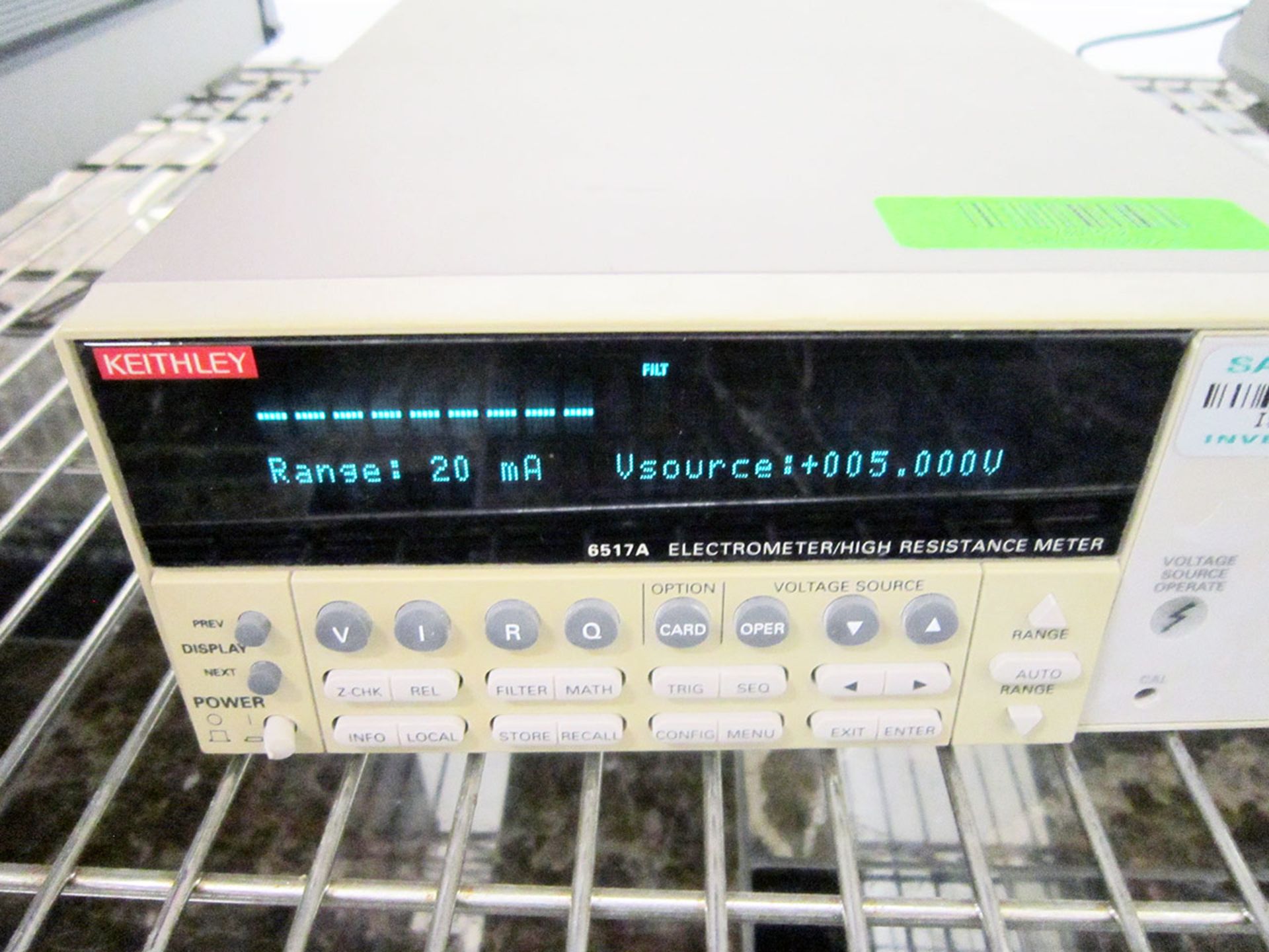 Keithley 6517A LCR Impedance Analyzer - Image 2 of 3
