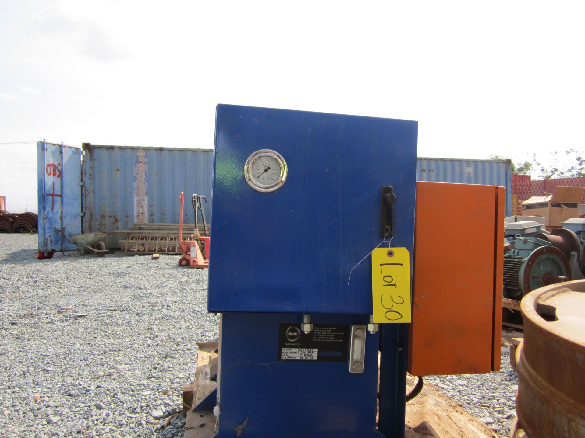 HYDRAULIC POWER BOXES-STORE. - Image 4 of 5