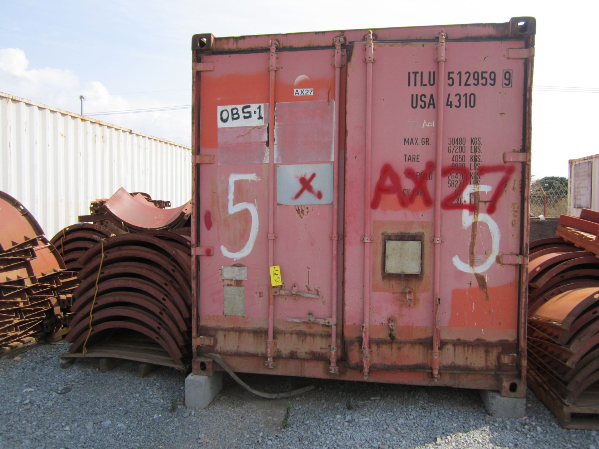 AX 27 Container and Content