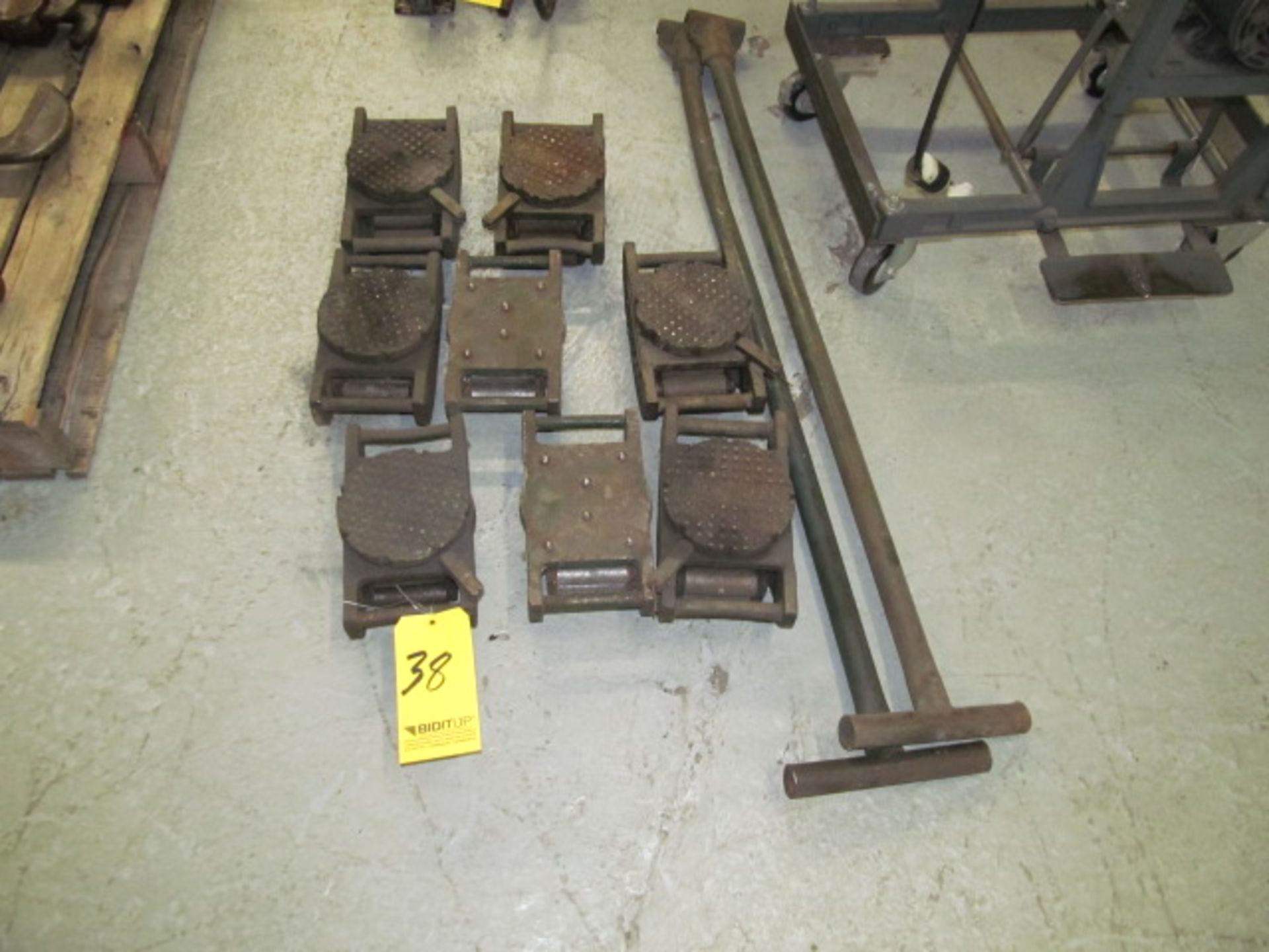 Sets Of Machine Dollies (Located At 140 Cortland Ave)