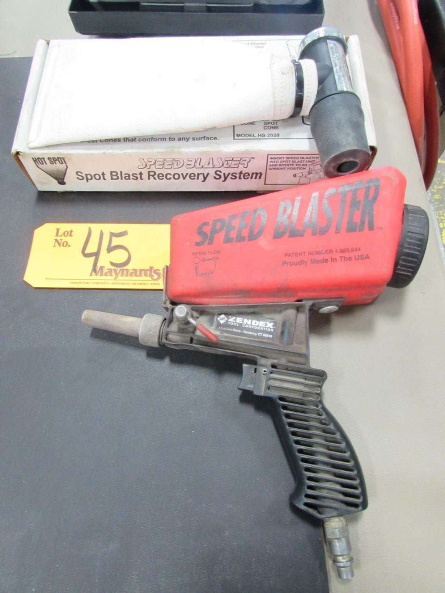 ZENDEX SPEED BLASTER PNEUMATIC SPOT BLASTER