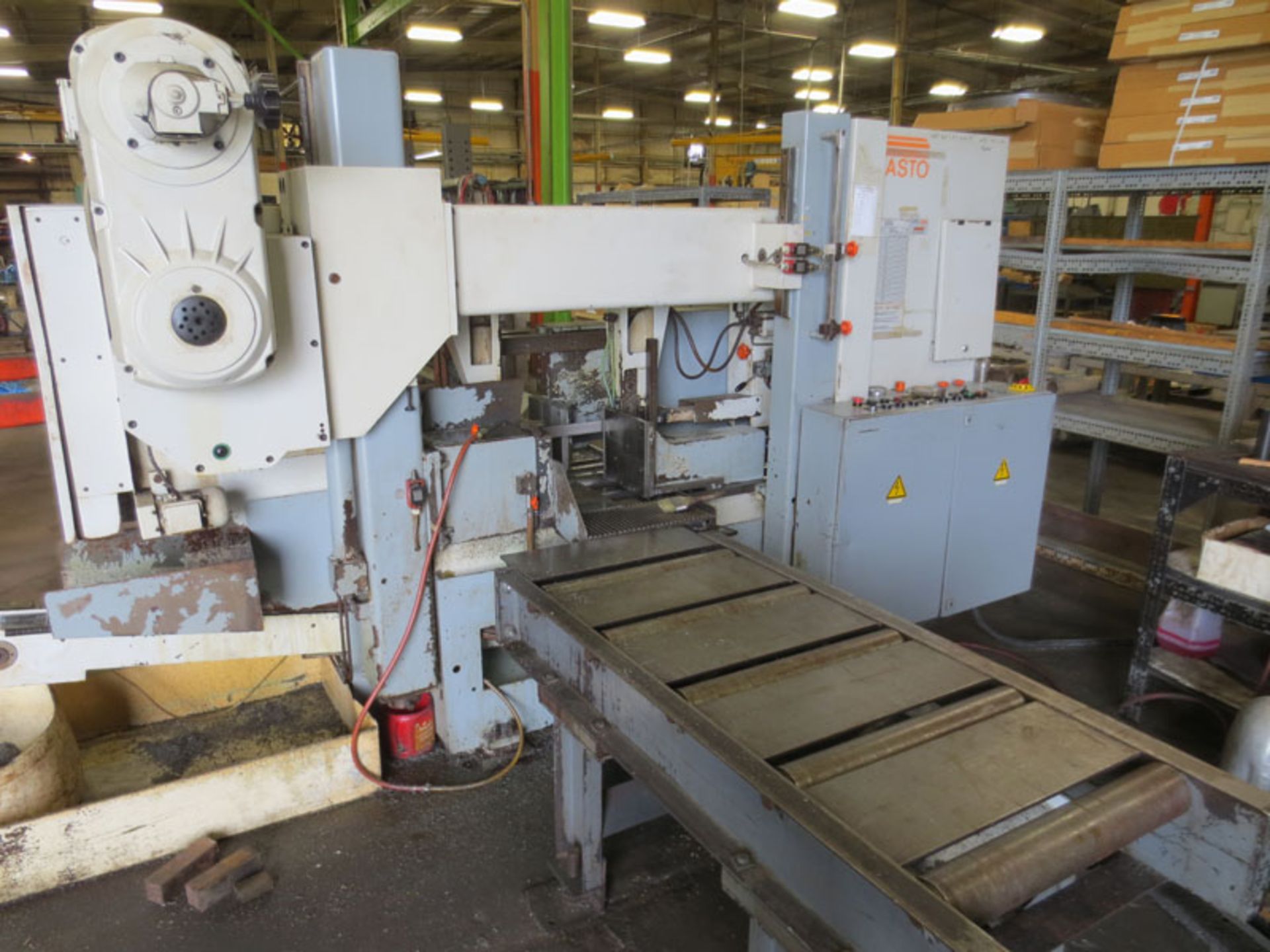 Kasto HBA 420AU Automatic Horizontal Bandsaw with approx. 22.5x62” raised roller outfeed and - Image 2 of 7