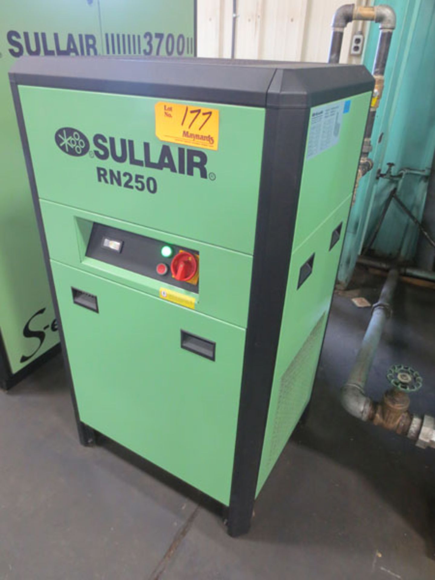 Sullair RN250, s/n 4011SA01361, Compressed air dryer