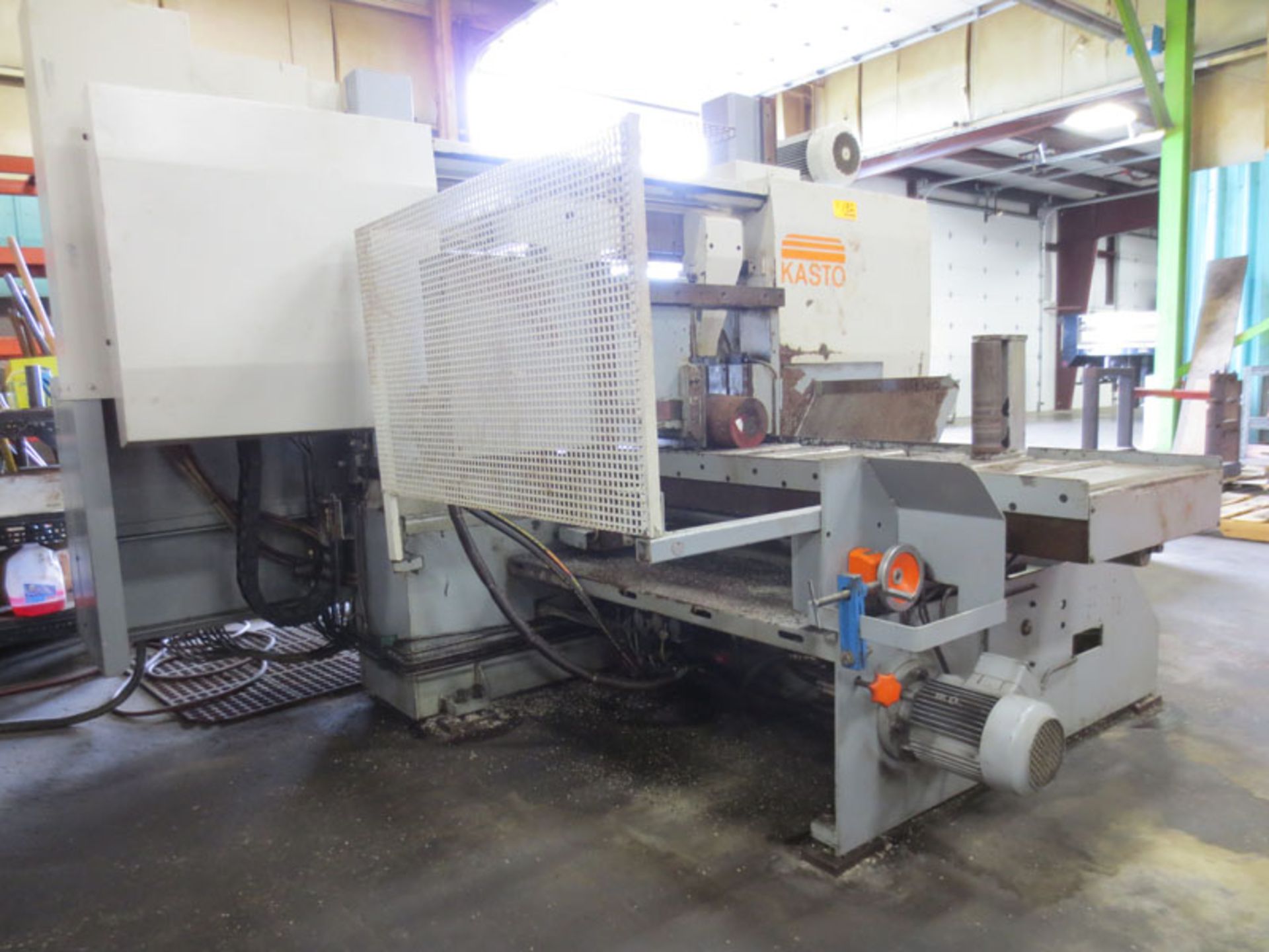 Kasto HBA 420AU Automatic Horizontal Bandsaw with approx. 22.5x62” raised roller outfeed and - Image 7 of 7