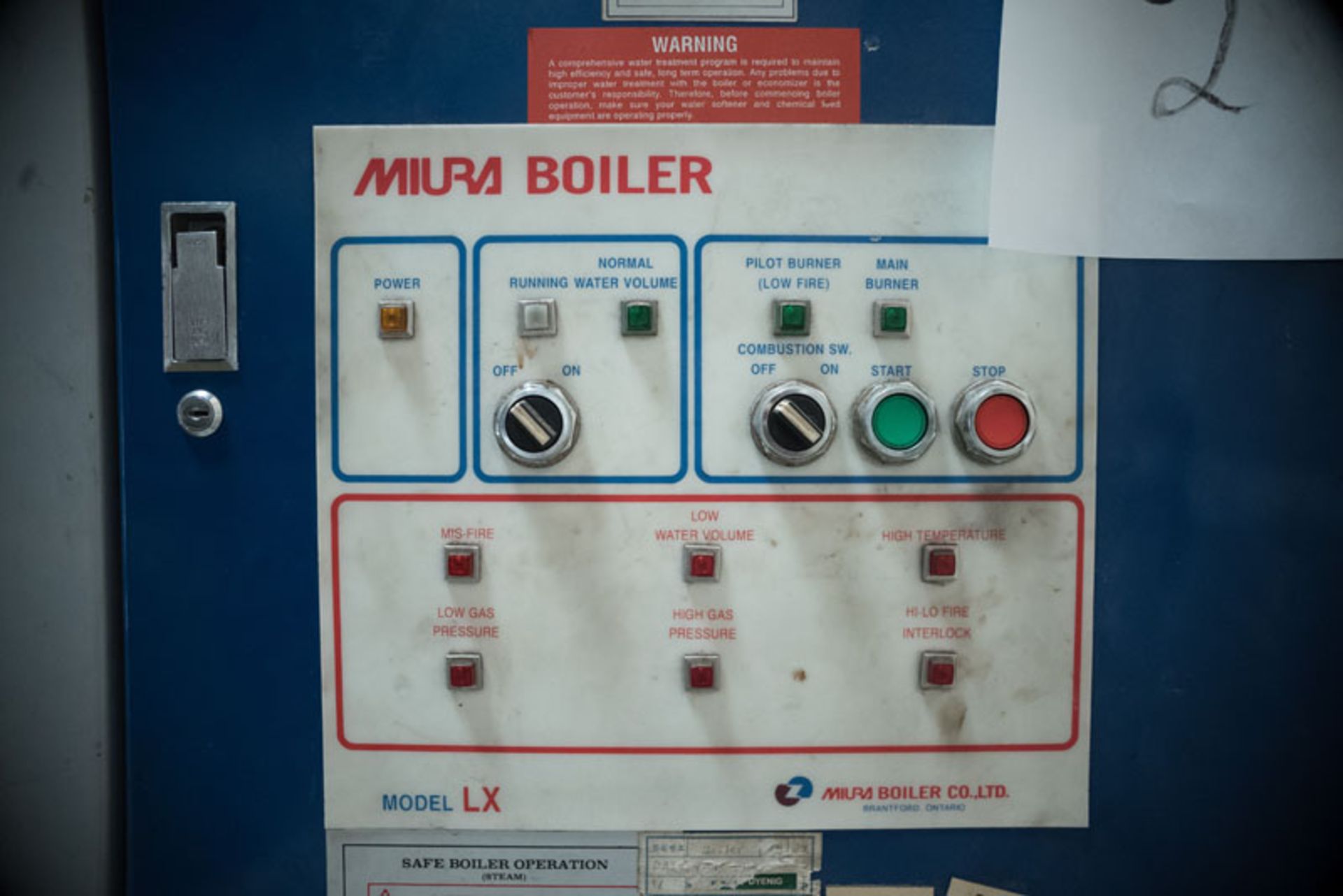 Muira Boilers Model LX-200 SER# SER#47S444483 - Image 6 of 9