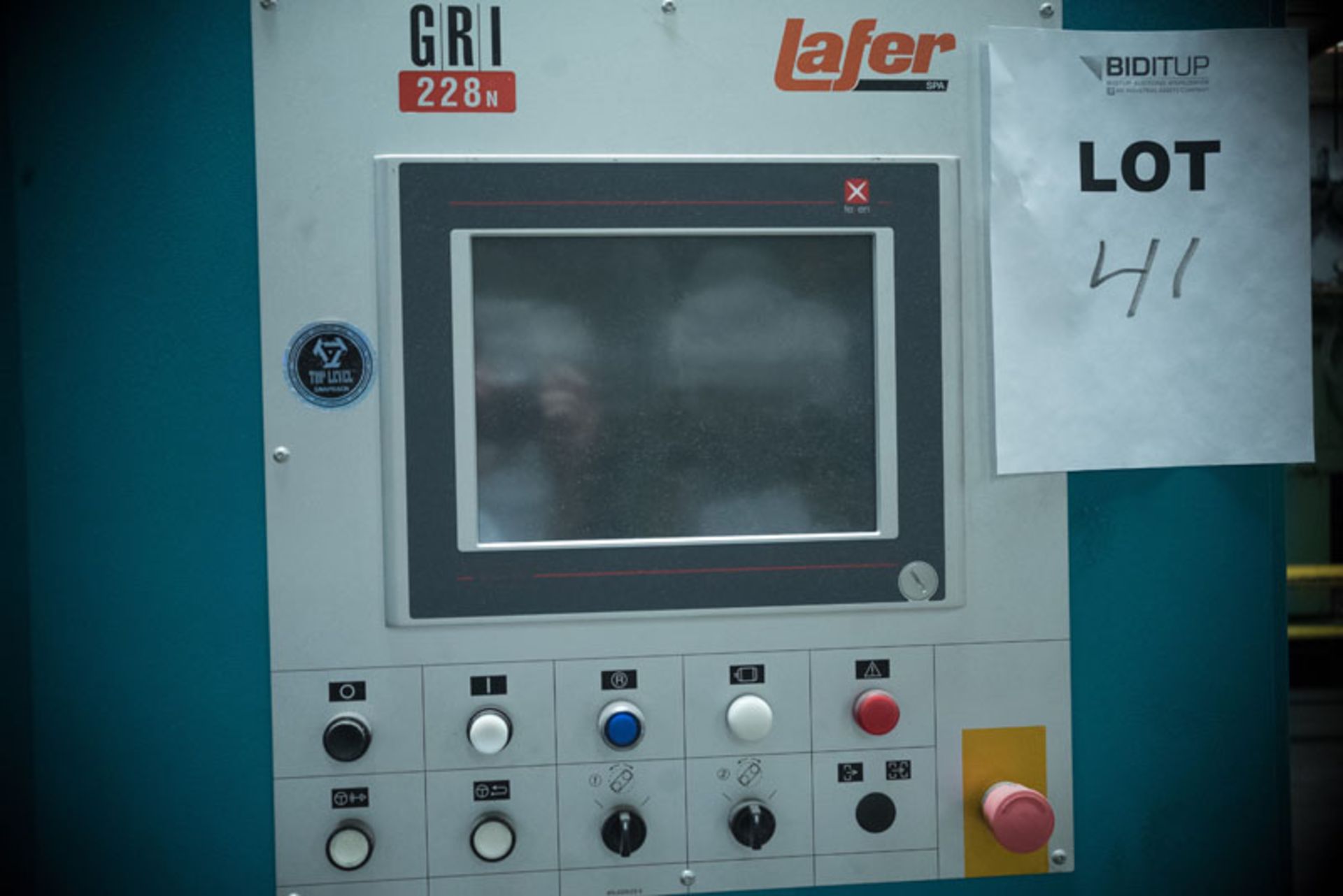 Lafer Napper Double Cylinder 24 Rolls Each With Turning Bars For Tubular 2600mm Wide SER# GRI42586 - Image 2 of 10