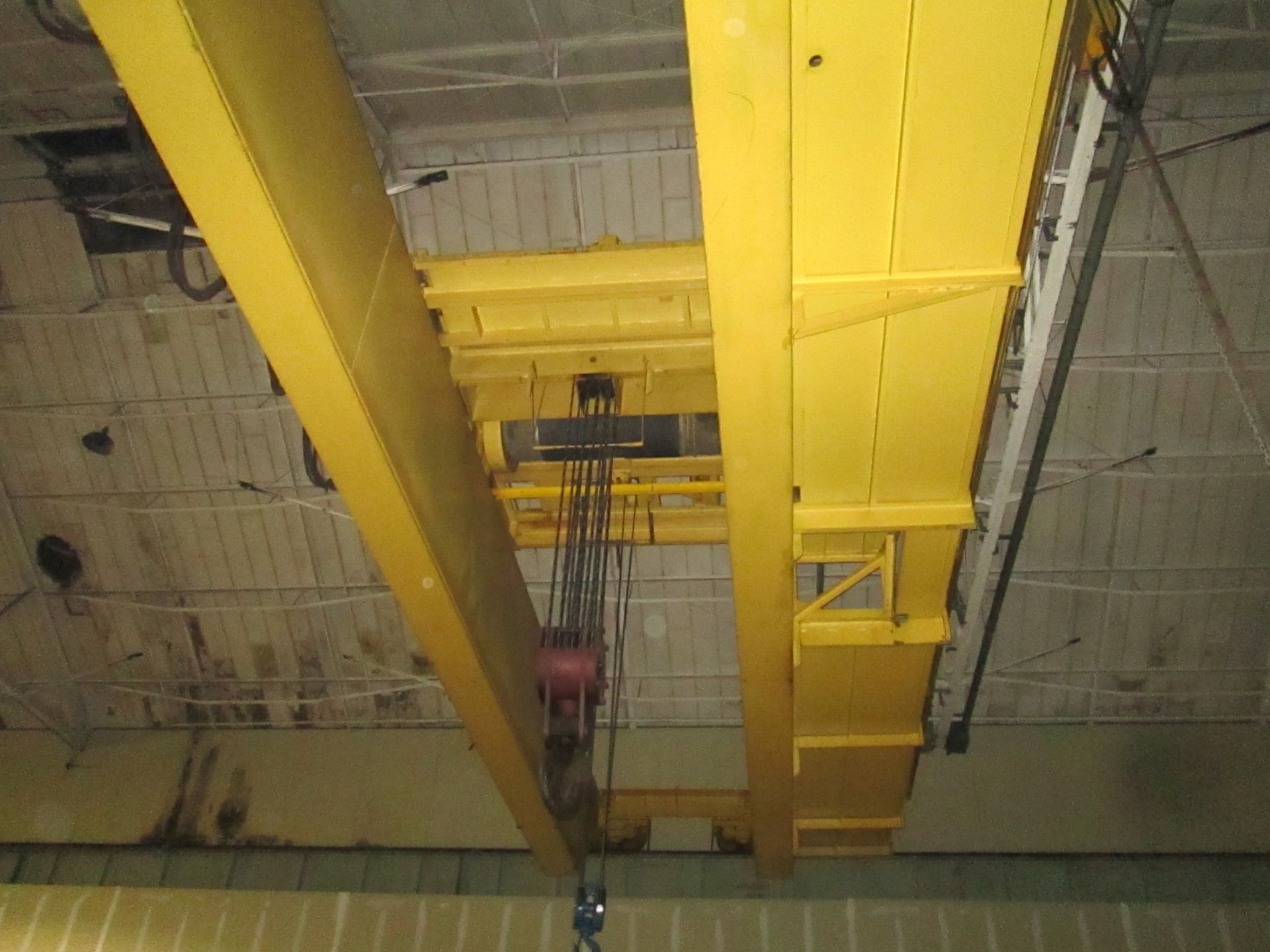 45 Ton Conco Top Riding Double Girder Overhead Bridge Crane, S/N 9164, 45 Ton Bridge, 40 Ton Main - Image 4 of 5