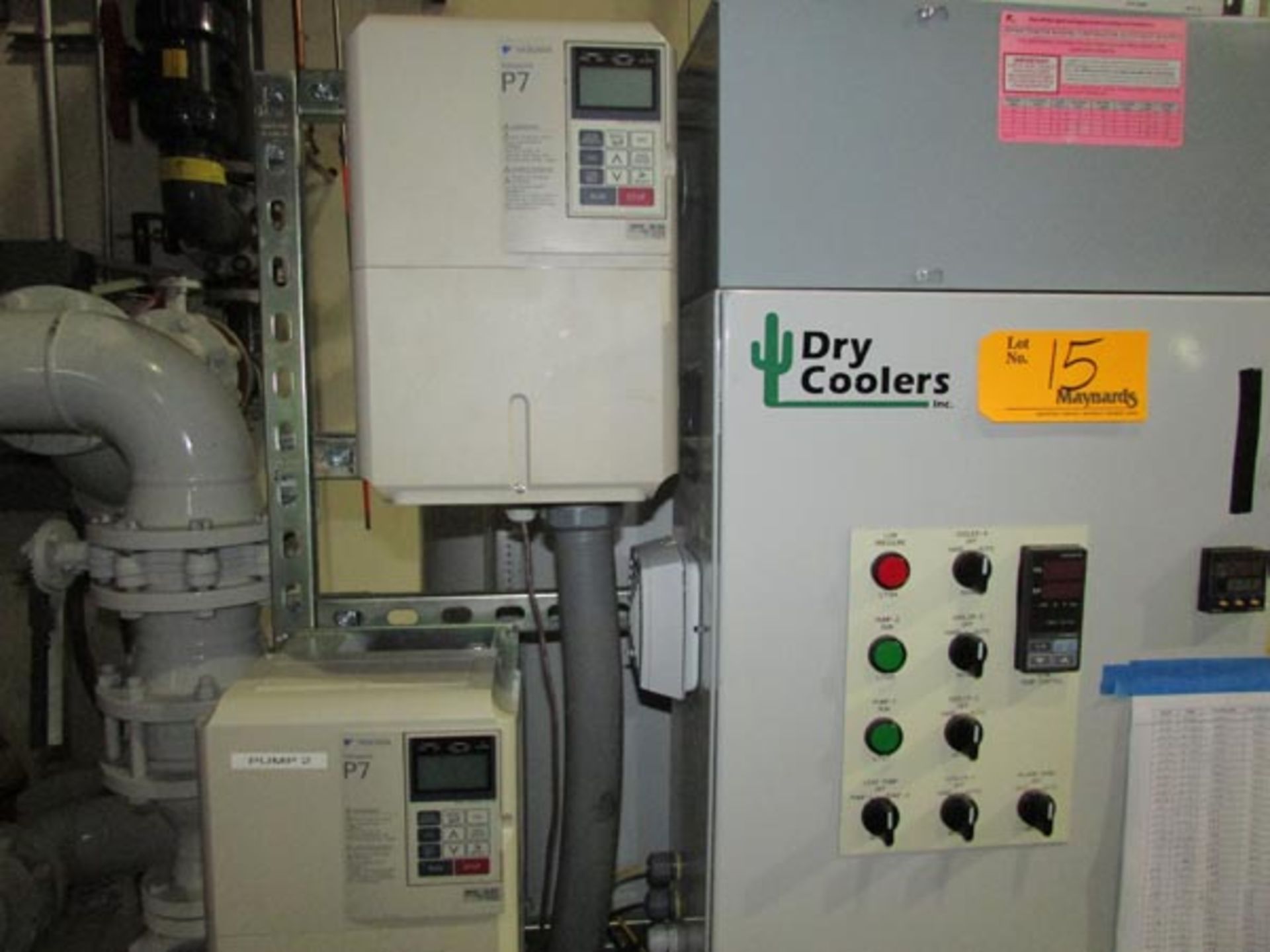 2010 Dry Coolers Mdl: (4) AVR-101/CSX-600/Stand Furnace Cooling System 600GPM/ 60PSI with (2) 40HP - Image 4 of 7