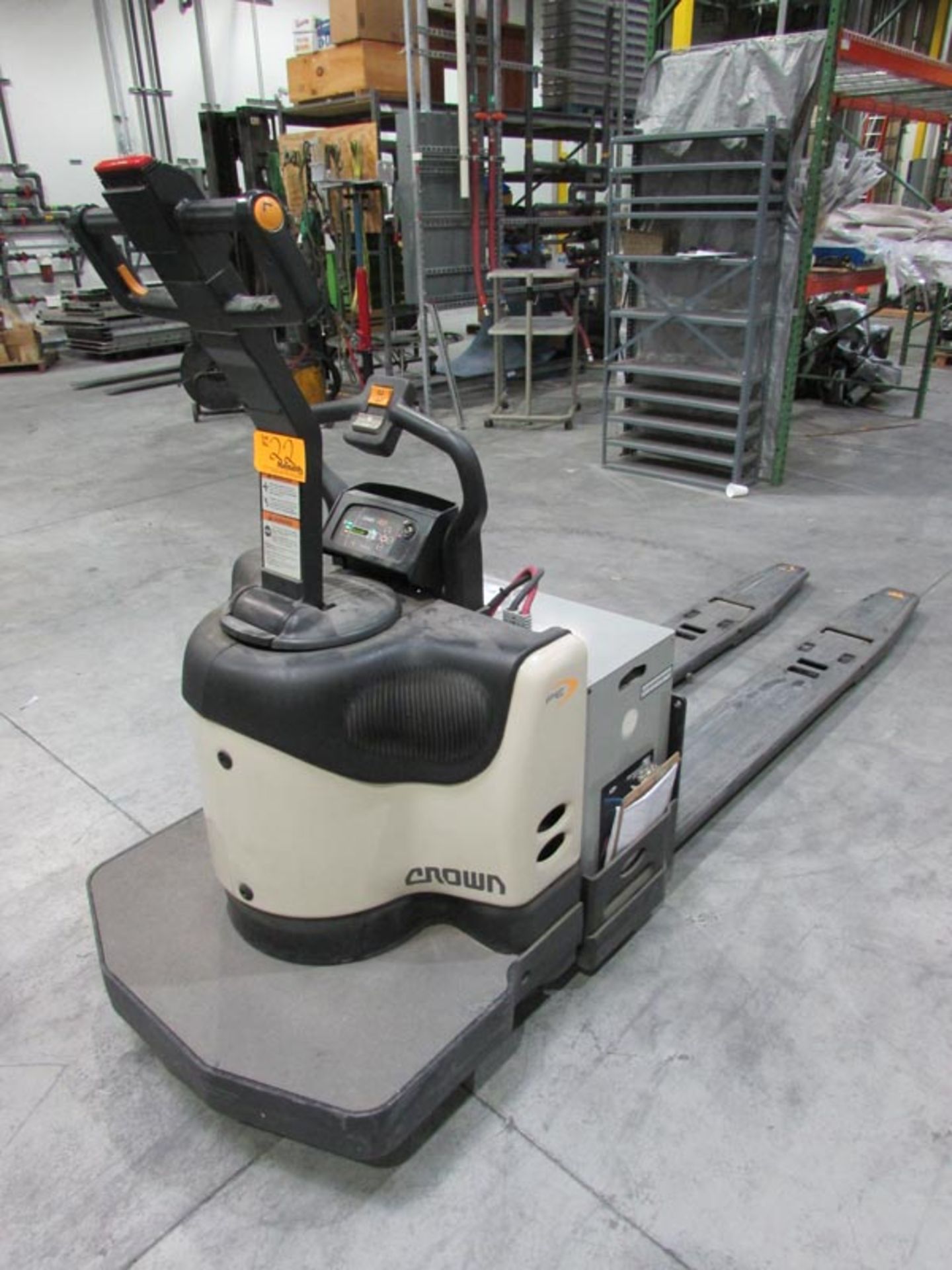 Crown Mdl: PE4500-80 24V Electric Pallet Jack 8,000Lbs Cap, 840Lbs Truck Weight, 1520Lbs Truck