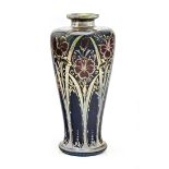 Vase Royal Lancastrian, England, beginning of the 20th century, pottery with iridescent enamel