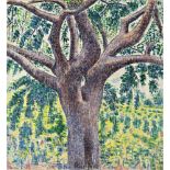 Járitz Józsa (Budapest, 1893-1986) - Broad tree 74*67 cm, oil on canvas, Signed: Járitz Járitz Józsa