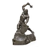 Magyar m?vész, 20. század els? fele - Botond m: 67 cm, bronze, Casted: László Jen? M?önt?, Budapest,