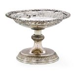 Serving dish Buda, 1841, 13 lat antique silver, with Jozsef Karoly Gretschl maker\'s mark,