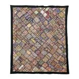 Patchwork India, 20th century, textile, with small damages, 245*202 cm Patchwork India, 20. JH,