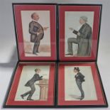 Set of four Spy prints, to include "The Lord Mayor", "The Home Secretary", "York" and "Lowestoft" (