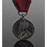 George V metropolitan police coronation 1911 medal, named to P.C. W.BRETT
