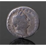 Roman silver Denarius, Vespasian, 69-79 A.D.
