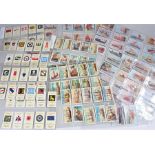 Quantity of cigarette cards by Nicolas Sarony & Co depicting ships and victory signs, (150)