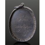Victorian Govan Public school medal, 1873-1874, Master ARCHd McLAY, for proficiency in English,
