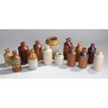 J M Mayhew & Sons Stowmarket stoneware bottle, together with a further thirteen, (14)