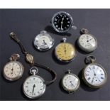 Mixed pocket watches, to include Ingersoll, Railway Time Keeper, Siro, etc, (qty)