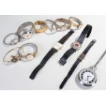 Mixed wristwatches, to include ladies and gentleman's examples, (qty)