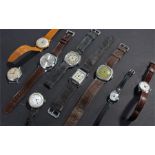 Mixed wristwatches, various makes to include Daiehi, Timex, Siro, Avia, etc, (qty)