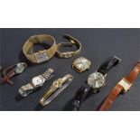 Mixed wristwatches, to include Regency, Seiko, Sekonda, Dimatron, etc, (8)