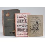 Edward Lear 'The complete Nonsense of Edward Lear' together with 'The Story of a Short life', and '