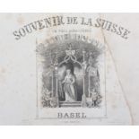 Souvenir de la Suisse, En Vues Pittoresques, circa 1850, CHR Krusi ninety engraved views, various