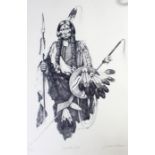 James Heckman, for limited edition American Indian prints, (4)