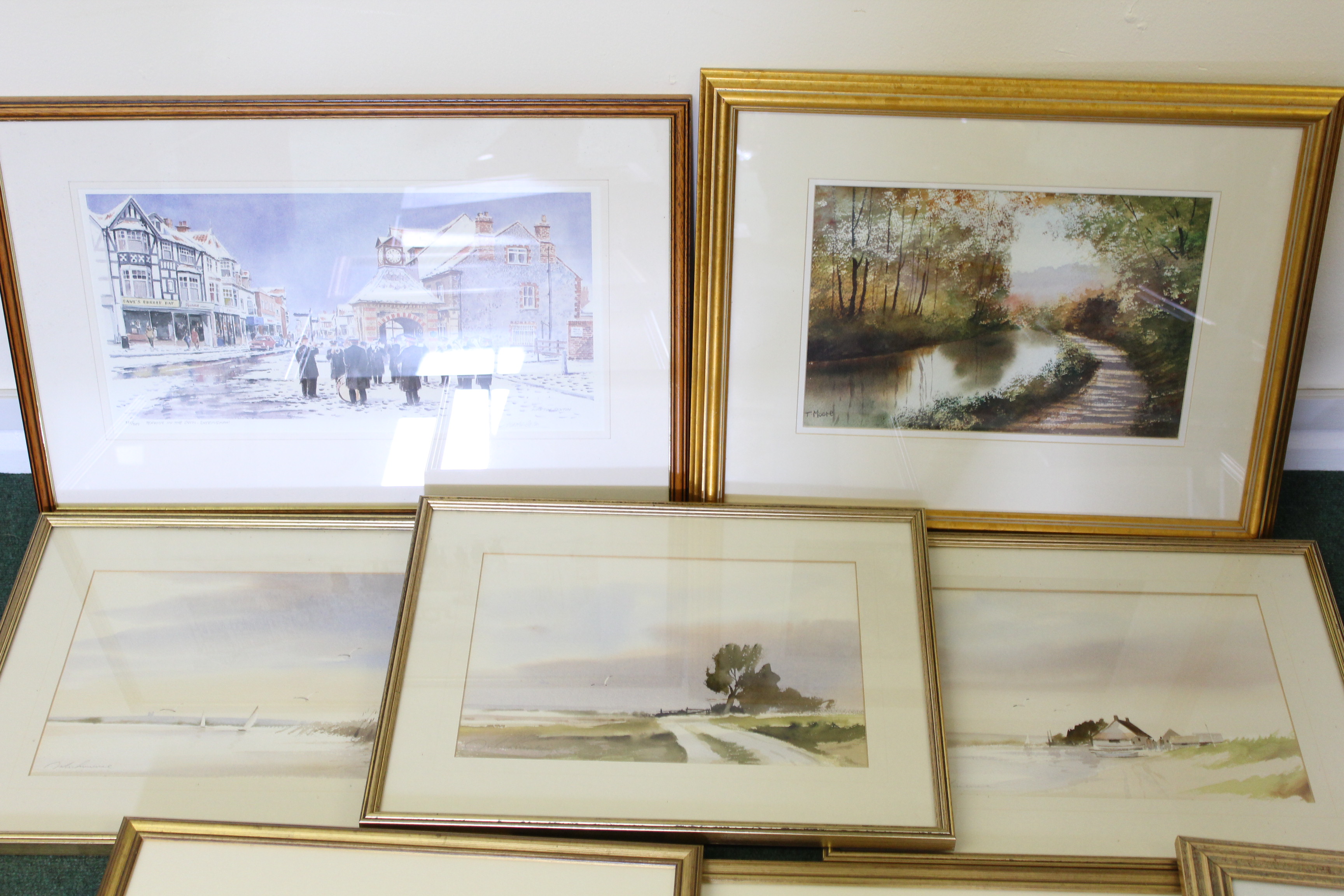 Collection of pictures, to include Cedric Donegue, Martin Sexton pencil signed prints, J Baker - Image 3 of 3