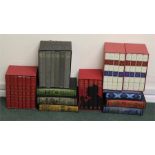 Collection of books including a set of Jane Austin novels, a set of Sherlock Holmes books and a