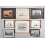 Maritime pictures, to include a photograph of P.&O.Y. Mantua, a print of HMS Neptune, a print of S.