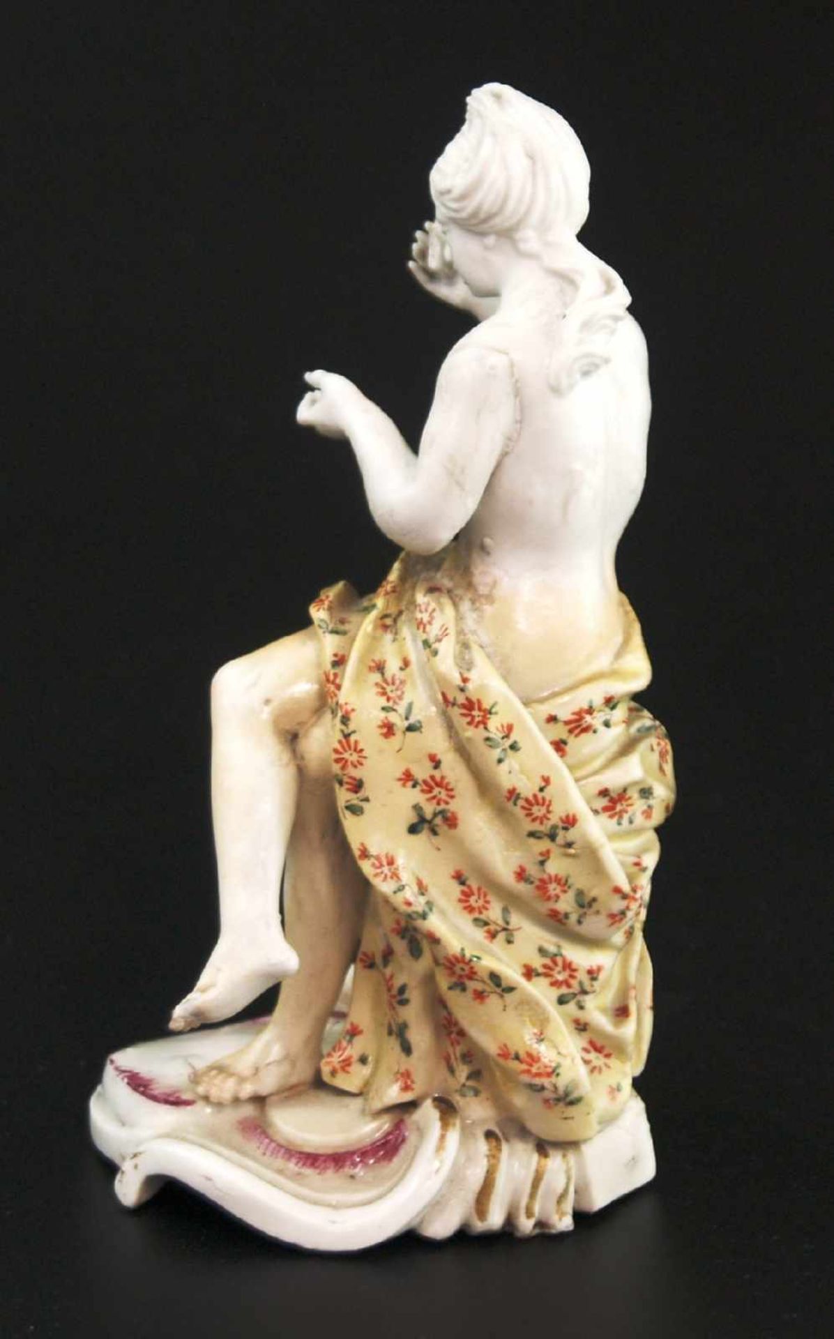 Porzellanfigur - Frankenthal 18.Jh.,aus der Serie der Künste und Wissenschaften,nach einem Modell - Bild 3 aus 8