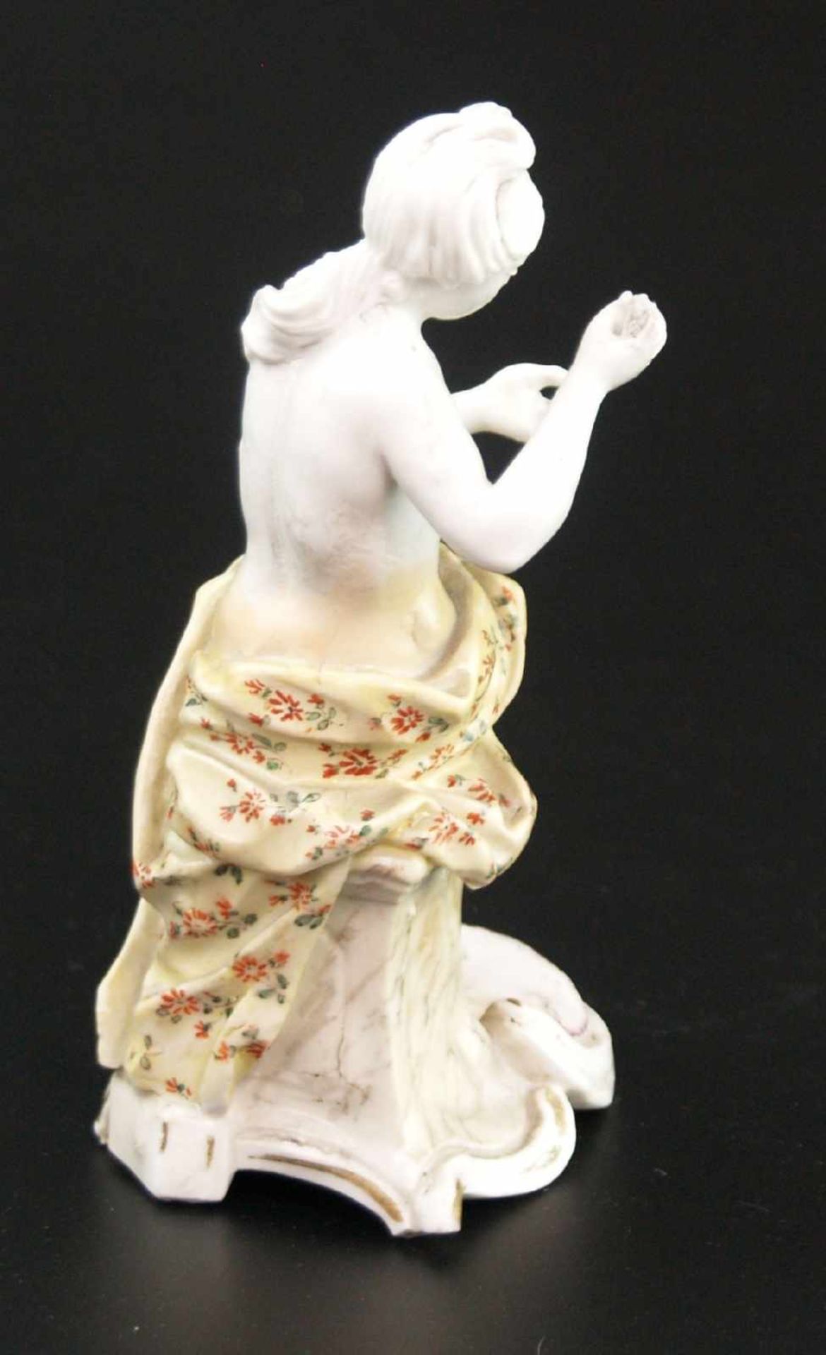 Porzellanfigur - Frankenthal 18.Jh.,aus der Serie der Künste und Wissenschaften,nach einem Modell - Bild 4 aus 8