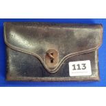 LATE VICTORIAN RIC HAND CUFF POUCH