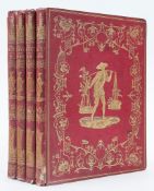 -. Pellé (Clément) - L'Empire Chinois Illustré, 4 vol.,   4 additional engraved titles in English,