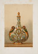 Fortnum (C.Drury E.) - Maiolica,  one of 50 large paper copies with additional plates  ,   4 mounted