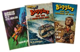 Johns -  Biggles and the Leopards of Zinn , 1960; Biggles and the Poor...  ( Captain   W.E.)