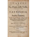 Valle (Pietro della) - The Travels of Sig. Pietro della Valle, A Noble Roman, into East-India and