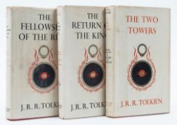 Tolkien (J. R. R.) - The Lord of the Rings, 3 vol.,   first editions  ,   vol.1 seventh