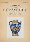 Cahiers de la Céramique et des Arts du Feu. Revue Trimestrielle, No.1-57 only (of 59) and several