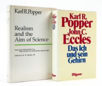 Popper (Karl R.) - Realism and the Aim of Science,  first American edition  ,   Totowa, New Jersey,