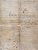 Louis XV -  Letters Patent, relating to Paul Le Cour of Lyon and his...   ( King of France,   1710-