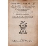 Mela (Pomponius) - De Orbis Situ libri Tres,  edited with commentary by Joachim Vadianus,   title
