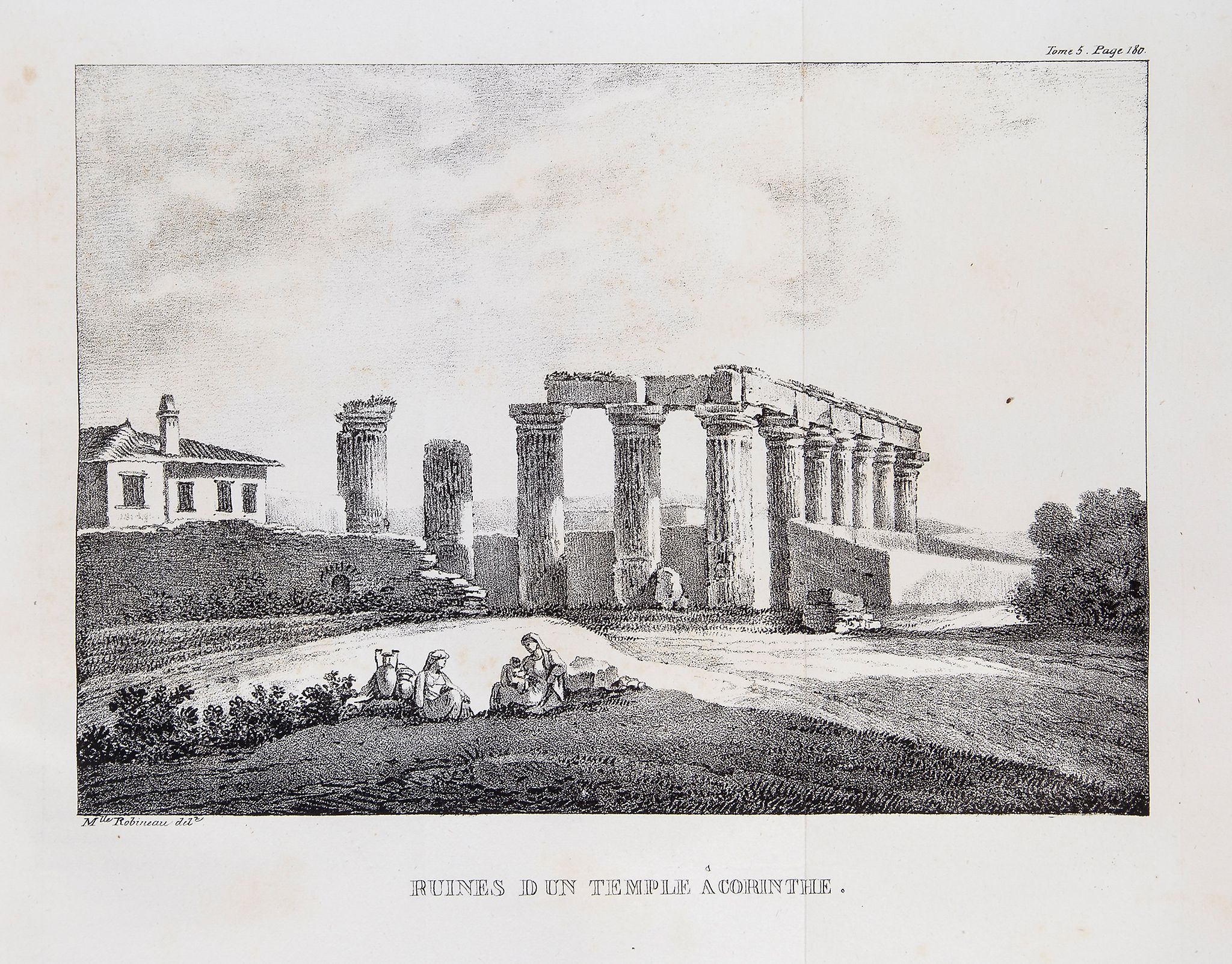 Greece.- - Pouqueville Voyage de la Grèce, 6 vol., second edition, half-titles   Pouqueville (