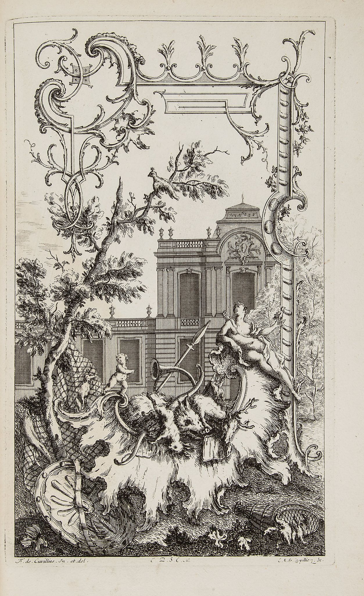 Cuvilliés (François) - [Collected Works, Second Series],   60 engraved plates only (of 160) - Image 3 of 3