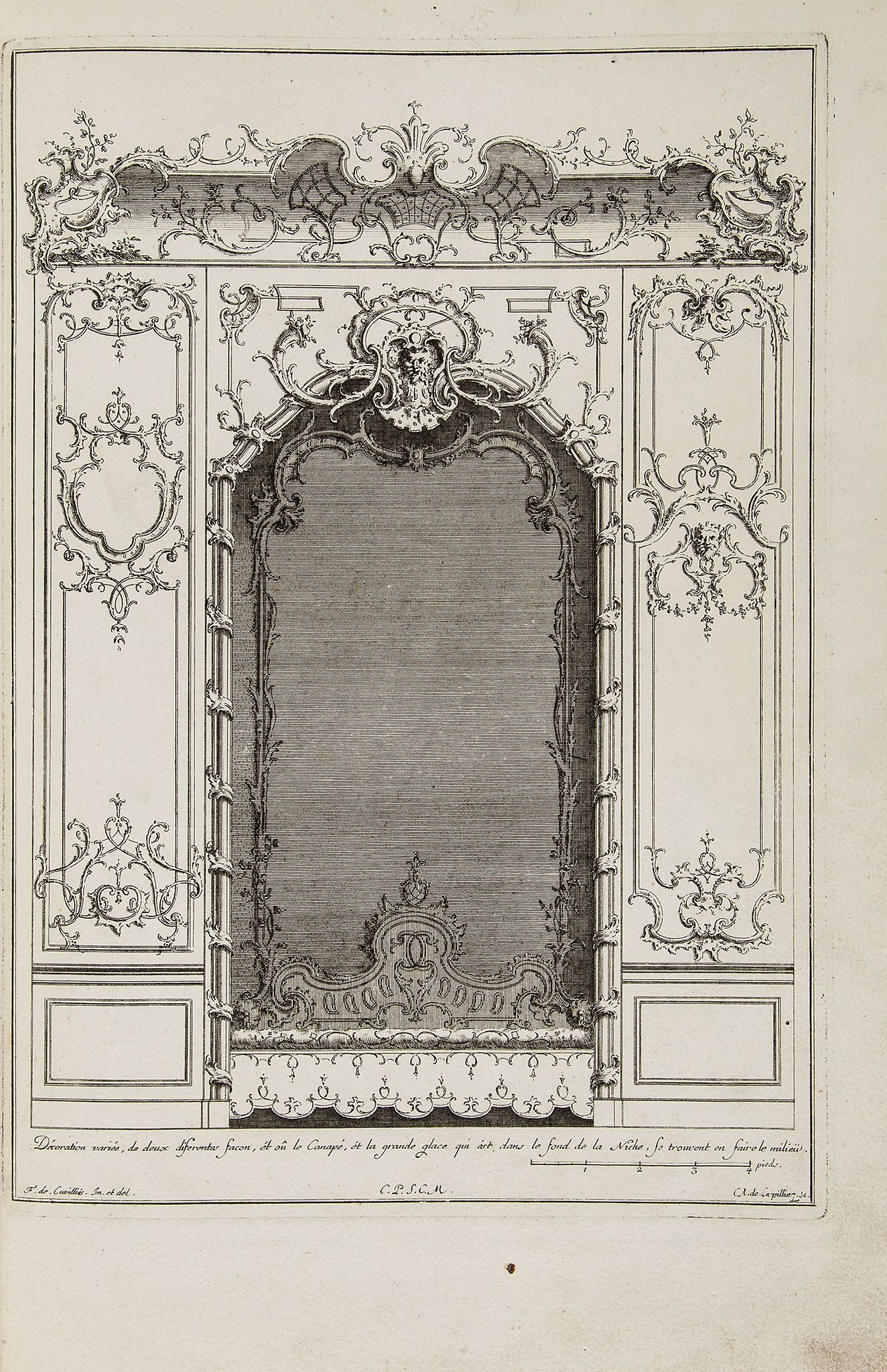 Cuvilliés (François) - [Collected Works, Second Series],   60 engraved plates only (of 160)